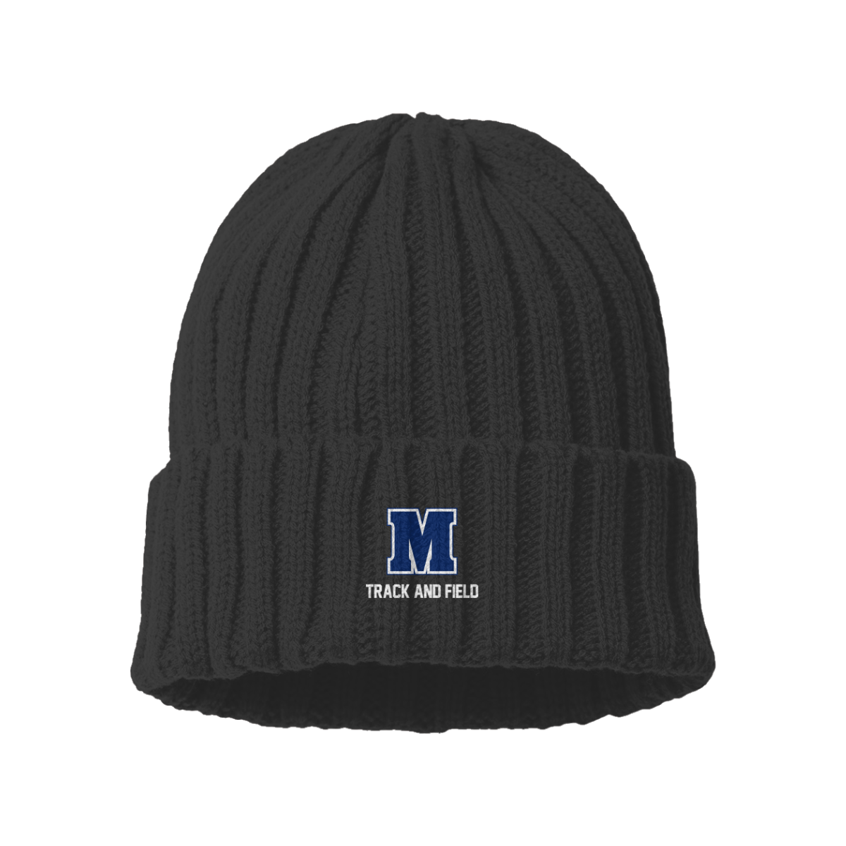 Maclay Track & Field  Atlantis Headwear Cable Knit Cuffed Beanie