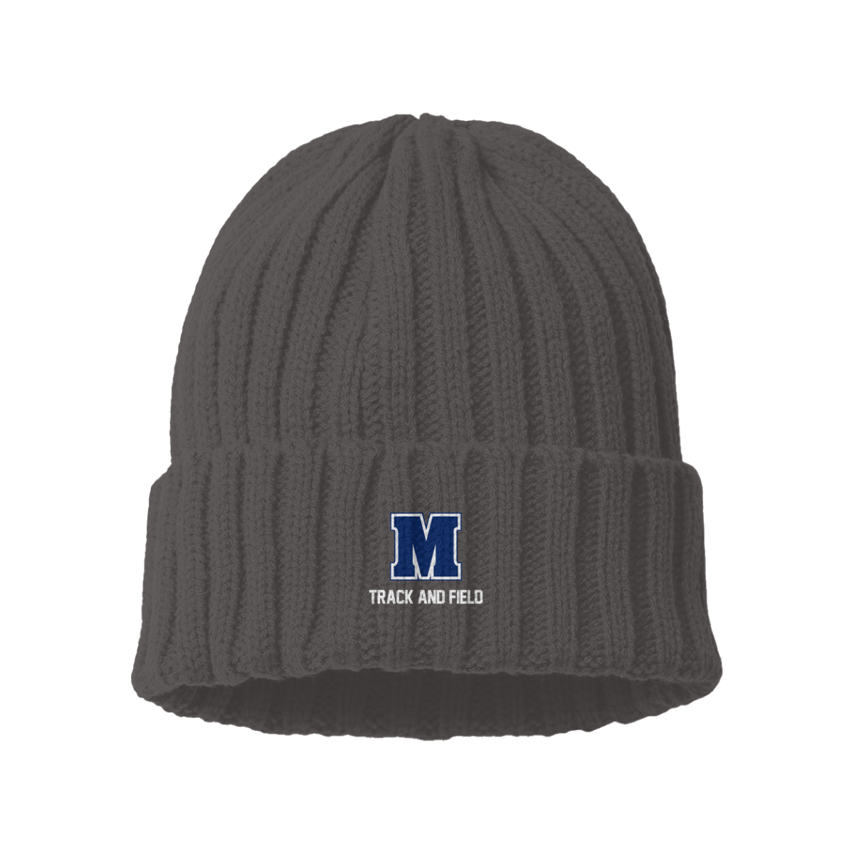 Maclay Track & Field  Atlantis Headwear Cable Knit Cuffed Beanie
