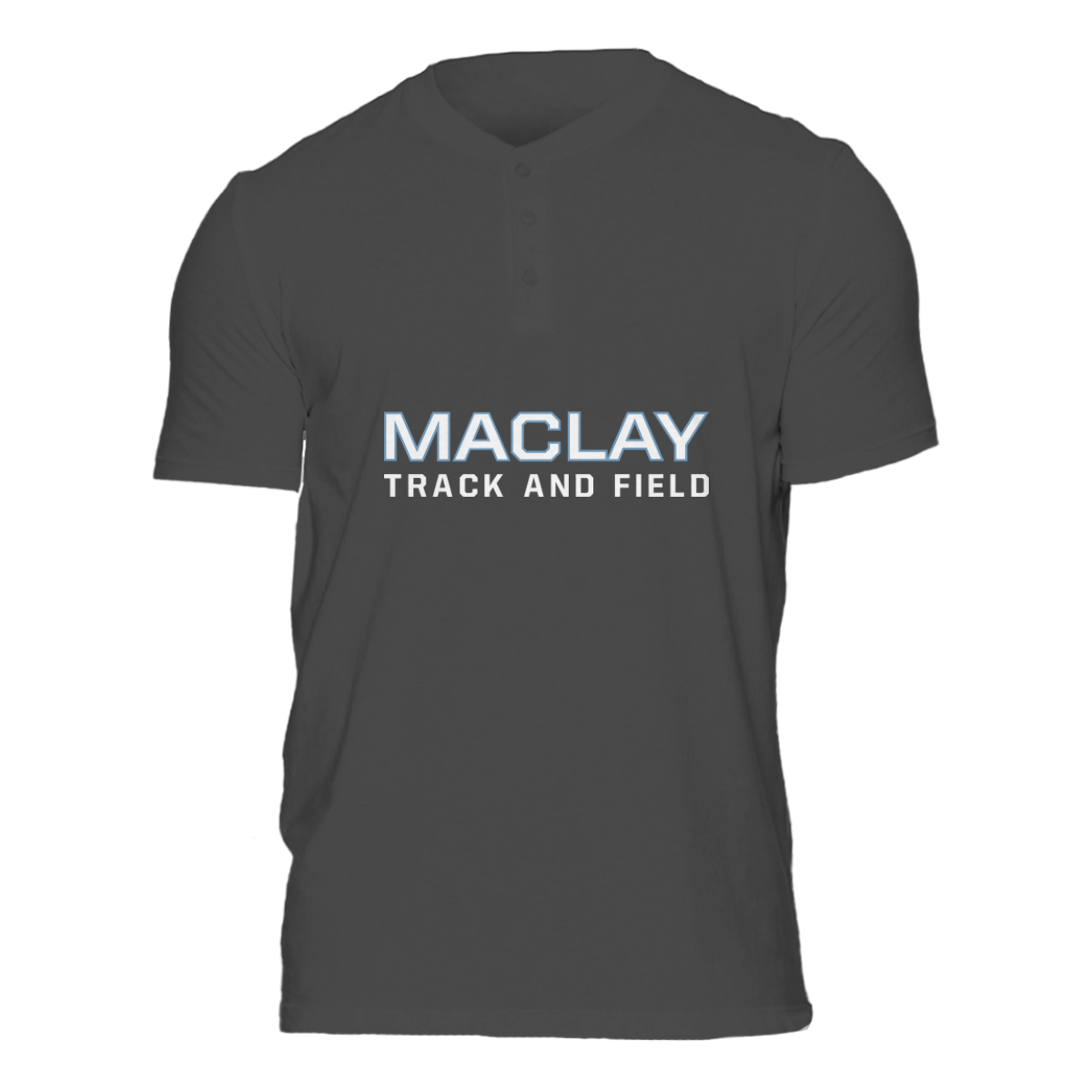 Adult Maclay Track & Field Henley T-Shirt