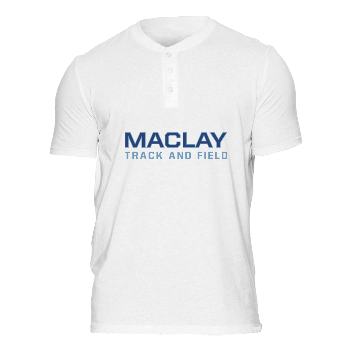 Adult Maclay Track & Field Henley T-Shirt