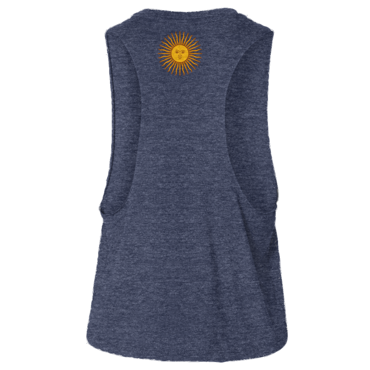Women's Argentina Lacrosse Bella + Canvas Racerback Crop Tank