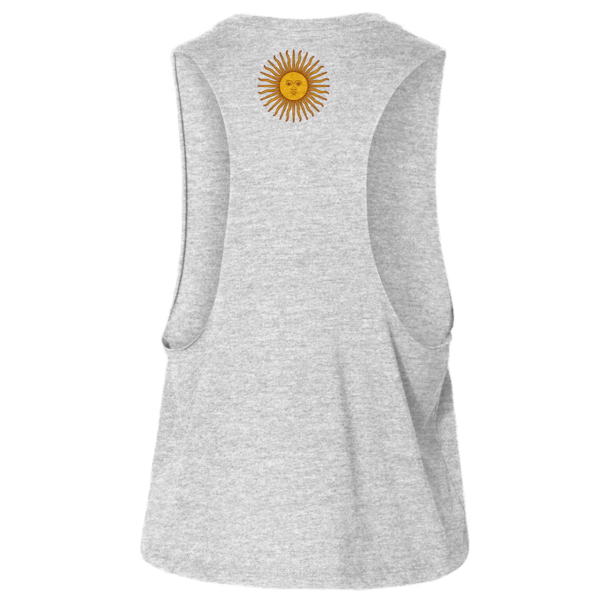 Women's Argentina Lacrosse Bella + Canvas Racerback Crop Tank