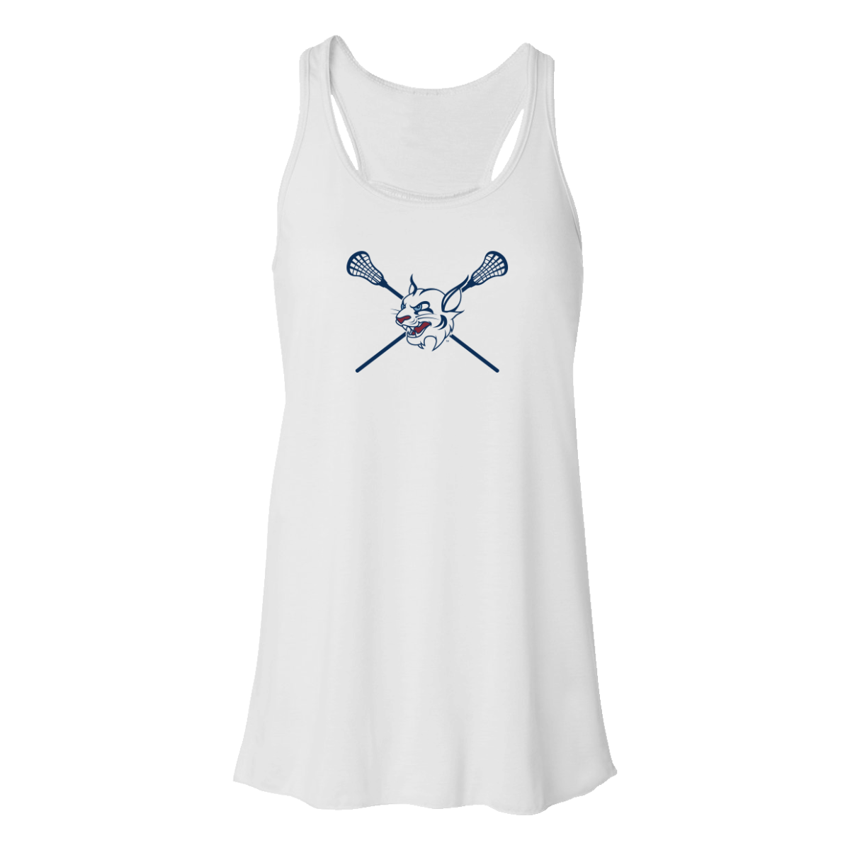 Women's St Thomas University Bella + Canvas Flowy Racerback Tank