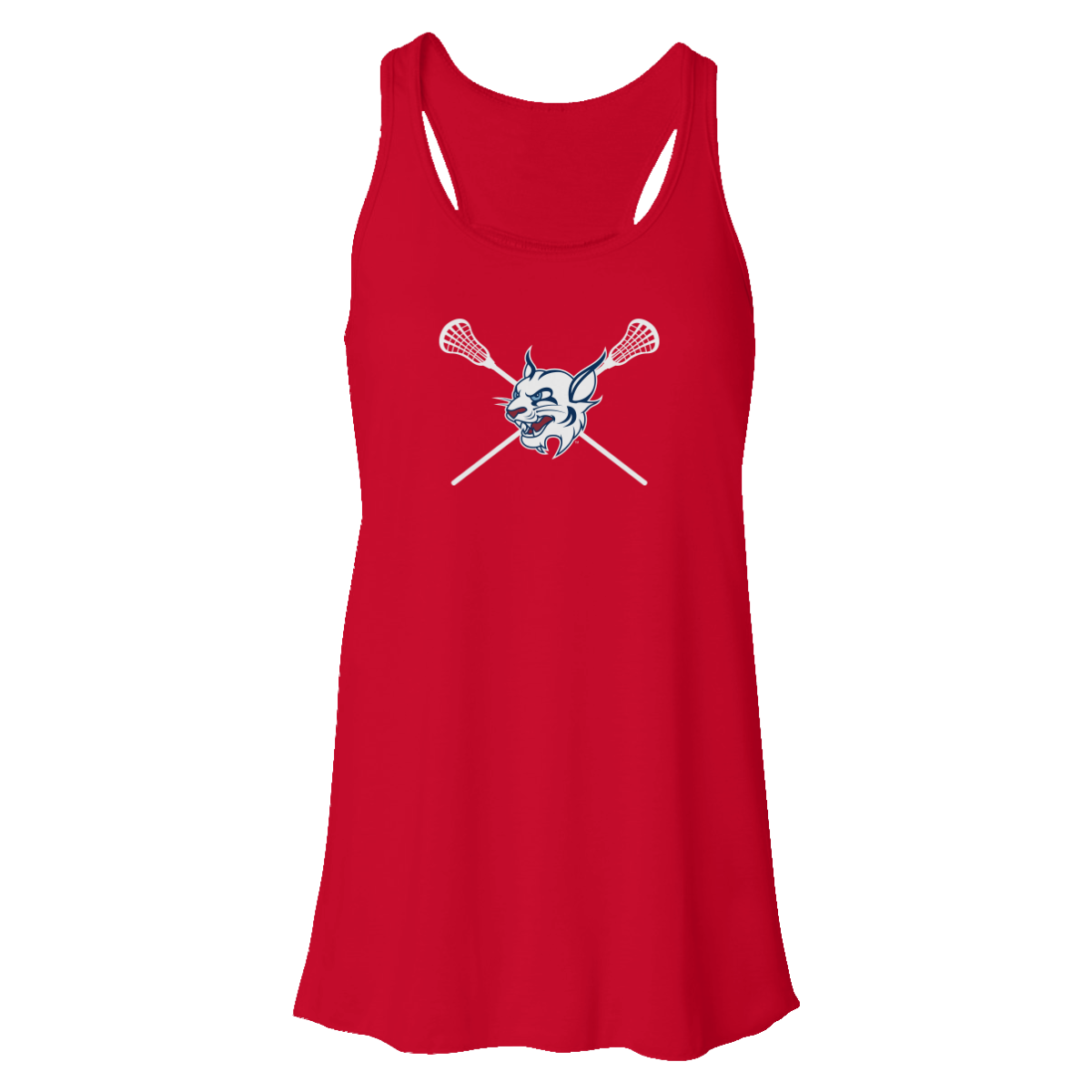 Women's St Thomas University Bella + Canvas Flowy Racerback Tank