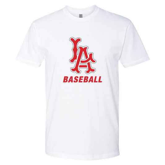 Adult LA Baseball Next Level Cotton T-Shirt