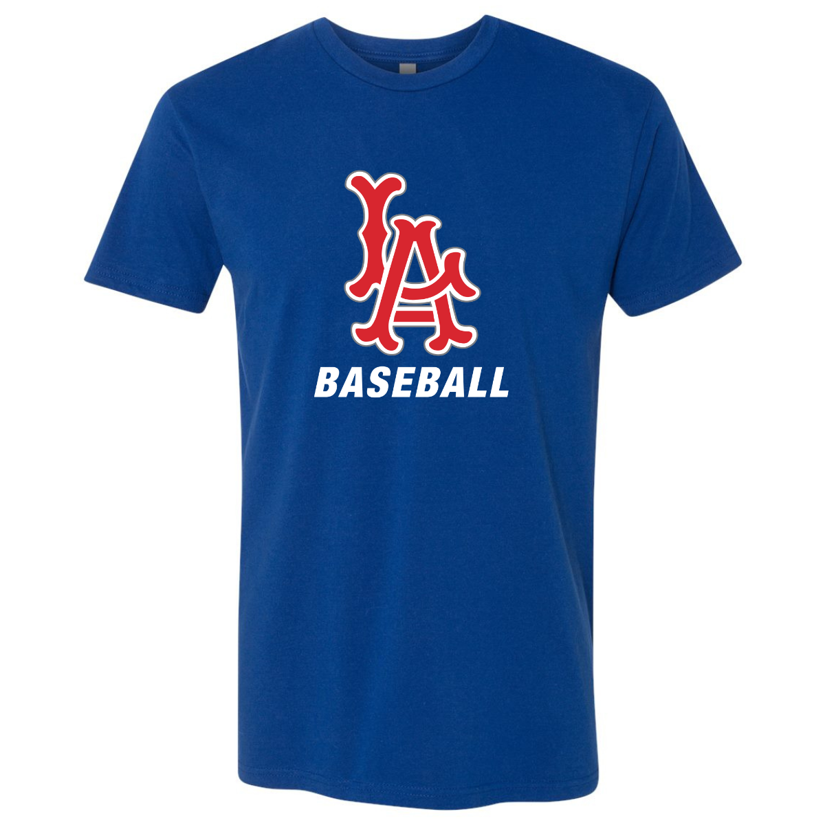 Adult LA Baseball Next Level Cotton T-Shirt