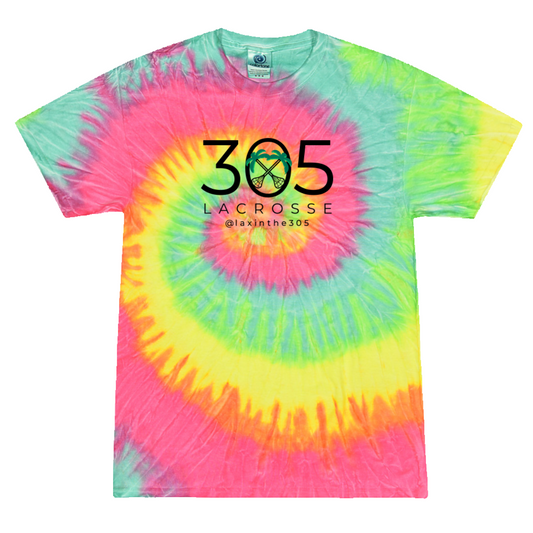 Youth Lax in the 305 Tie-Dye T-Shirt