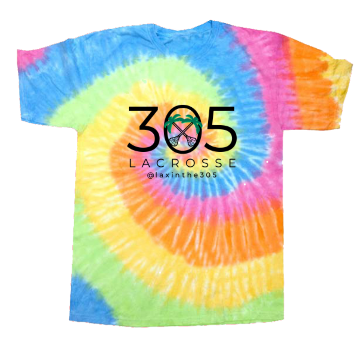 Youth Lax in the 305 Tie-Dye T-Shirt