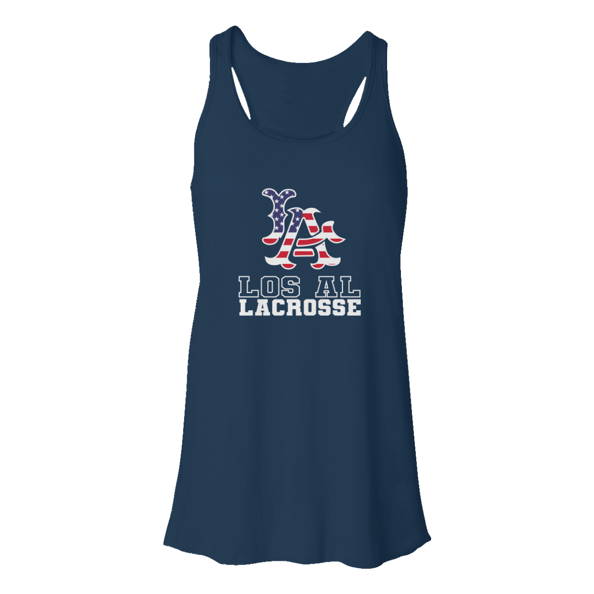 Women's LA Lacrosse Flowy Racerback Tank