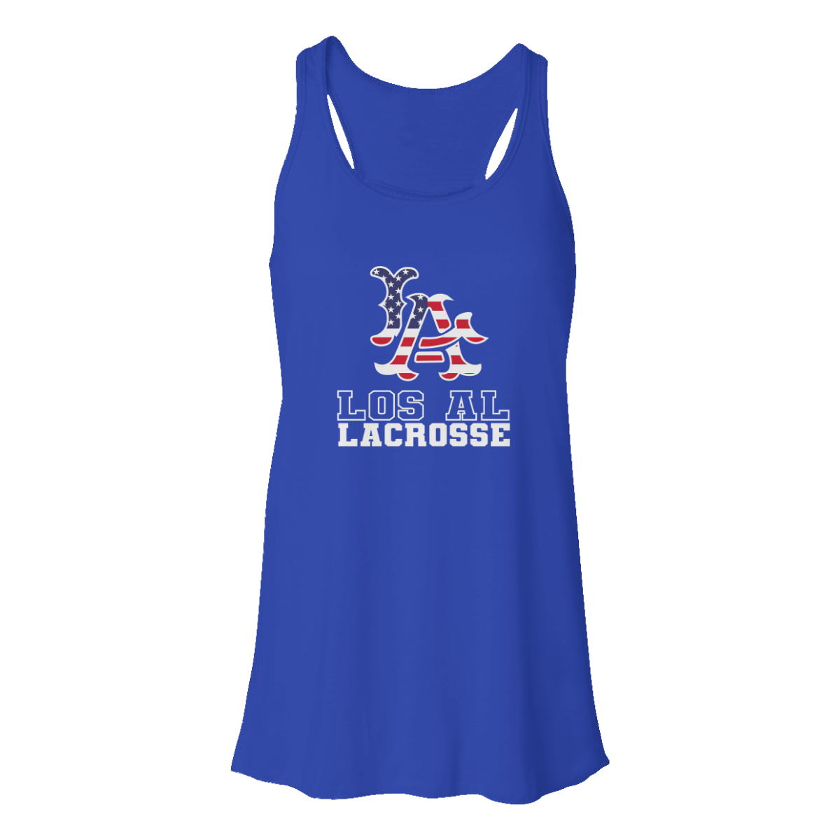 Women's LA Lacrosse Flowy Racerback Tank