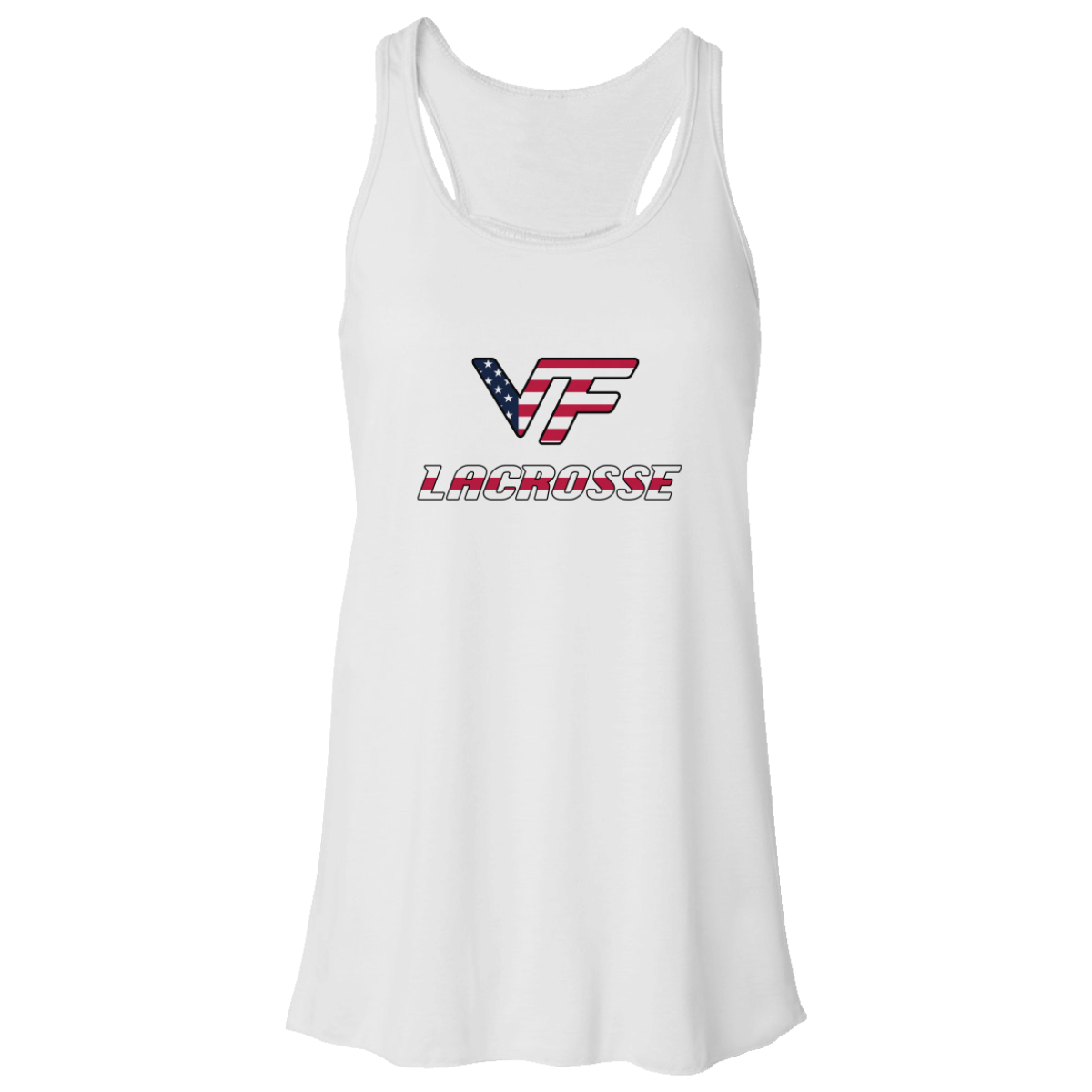 Women's Vallivue Lacrosse Flowy Racerback Tank