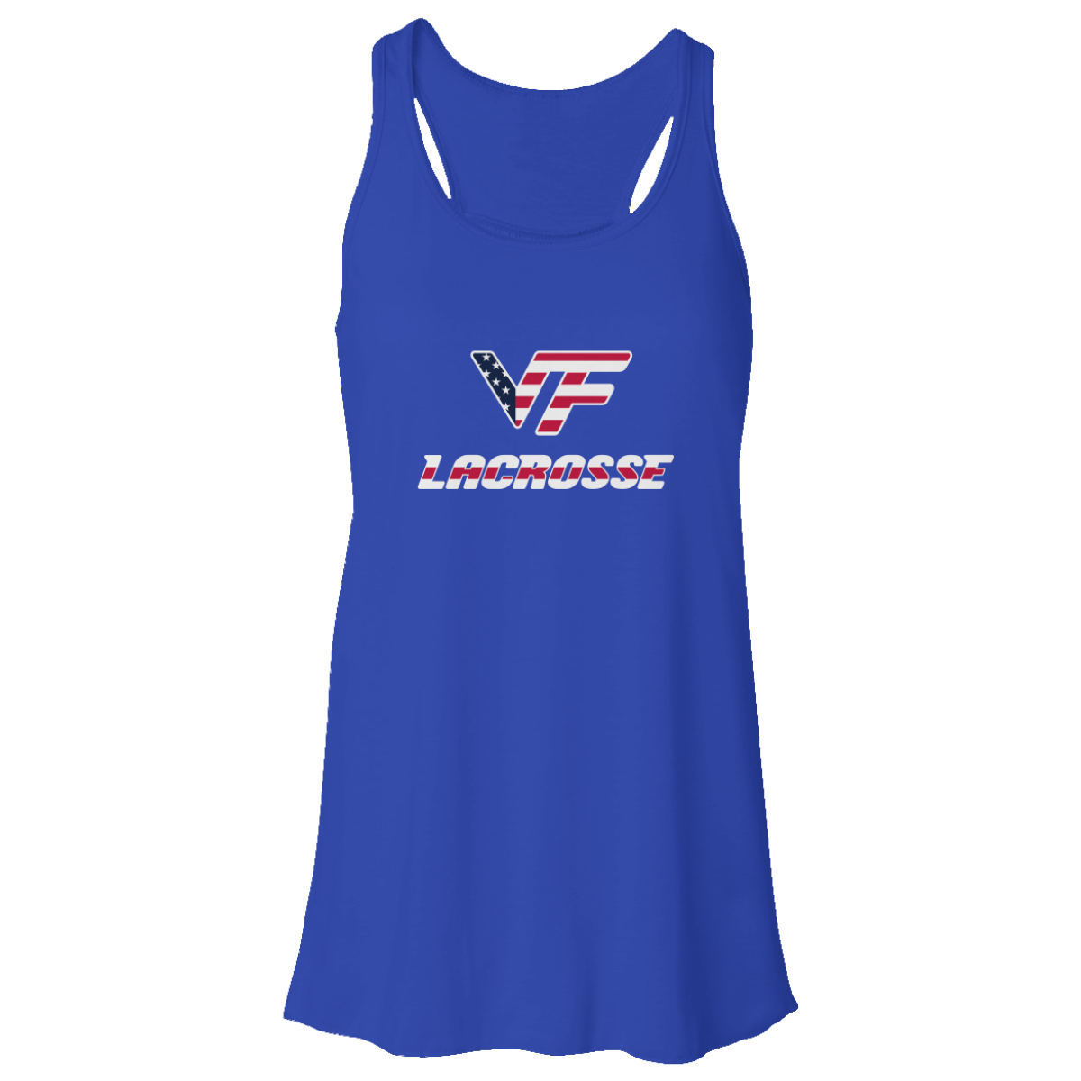 Women's Vallivue Lacrosse Flowy Racerback Tank