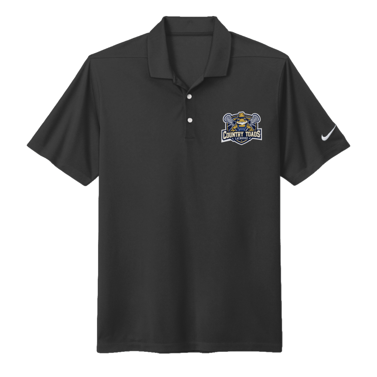 Adult Country Toads Lacrosse Nike Dri-FIT Micro Pique 2.0 Polo