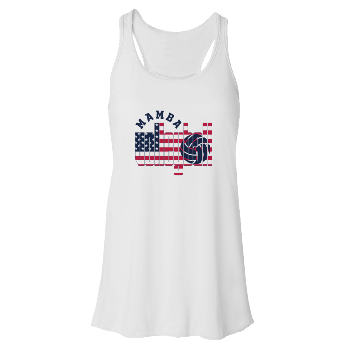 Women's Manhattan Mamba Bella + Canvas Flowy Racerback Tank