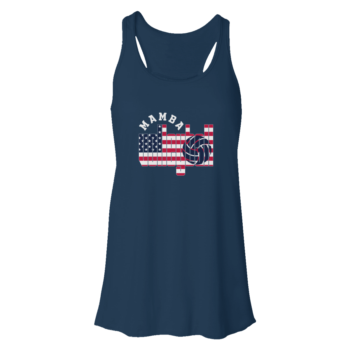 Women's Manhattan Mamba Bella + Canvas Flowy Racerback Tank