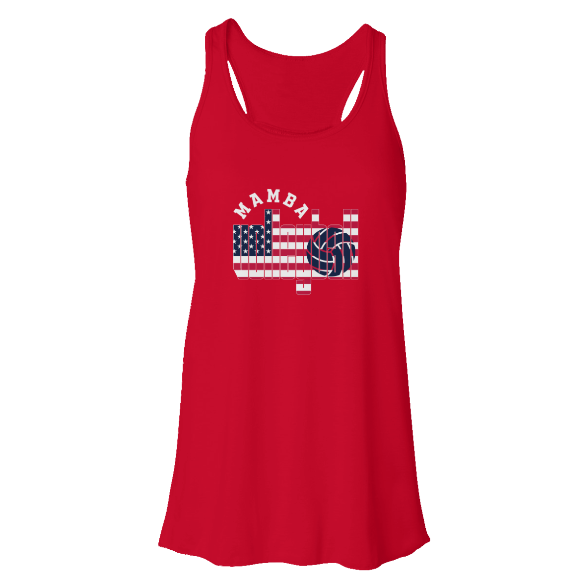 Women's Manhattan Mamba Bella + Canvas Flowy Racerback Tank