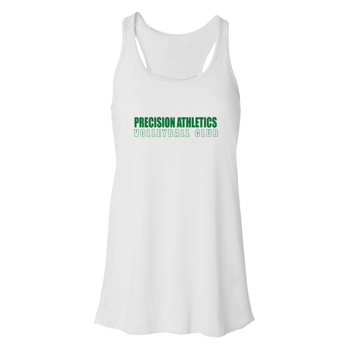 Women's Precision Volleyball Bella + Canvas Flowy Racerback Tank