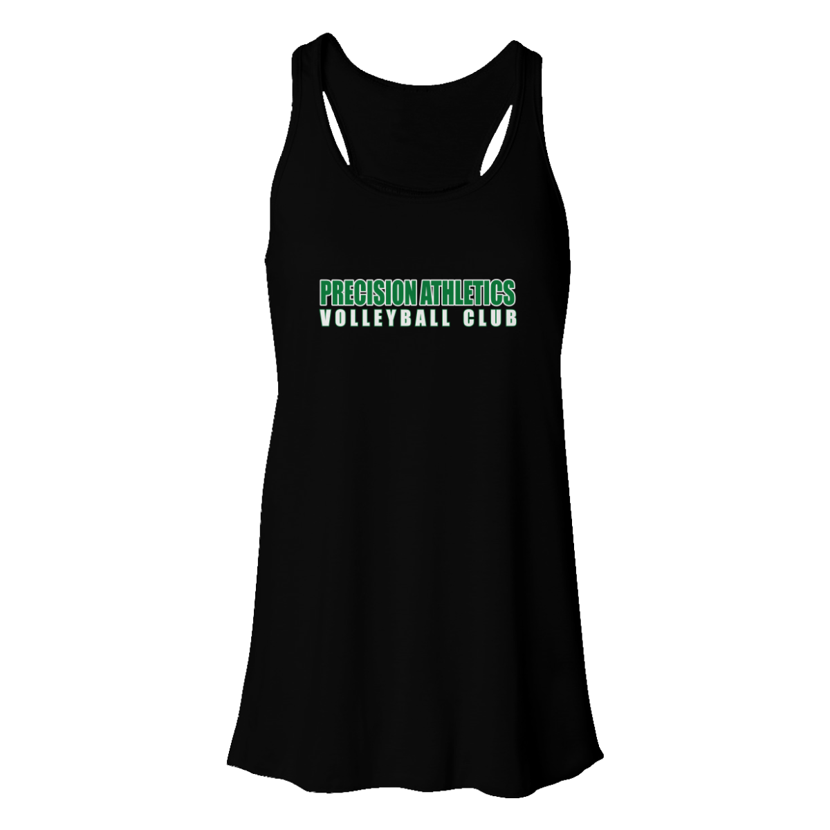 Women's Precision Volleyball Bella + Canvas Flowy Racerback Tank