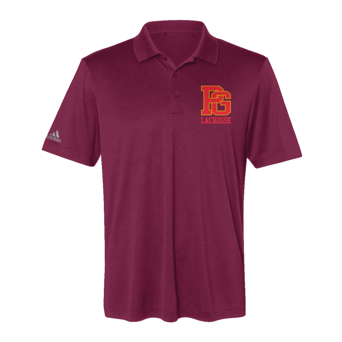 Adult PGHS Lacrosse Adidas Performance Polo