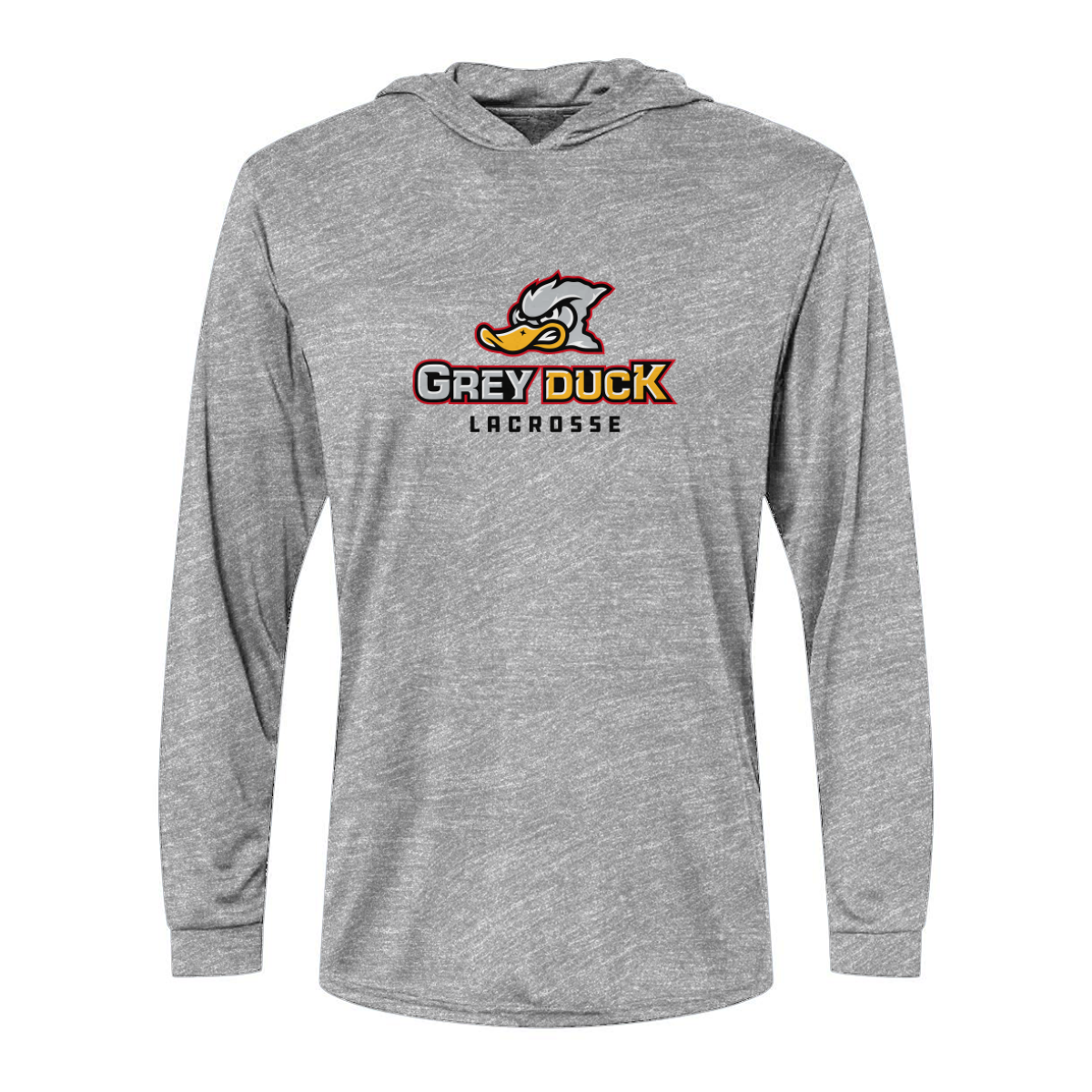 Adult Grey Duck Lacrosse Paragon Bahama Sun Hoodie