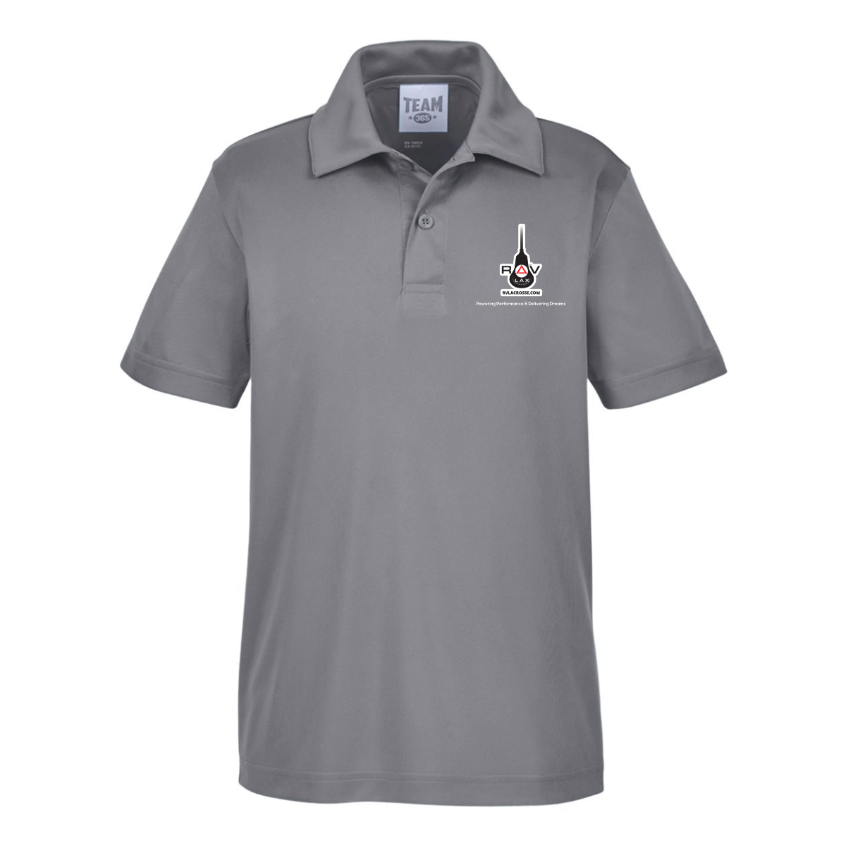 Youth RV Lacrosse Team 365 Lightweight Performance Polo