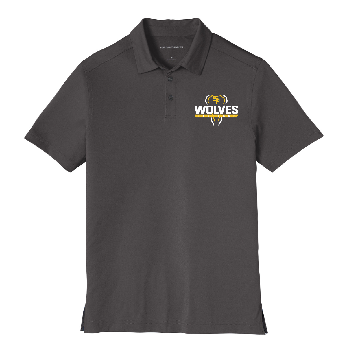 Adult Saint Paul's Lacrosse Port Authority Stretch Polo