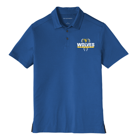 Adult Saint Paul's Lacrosse Port Authority Stretch Polo