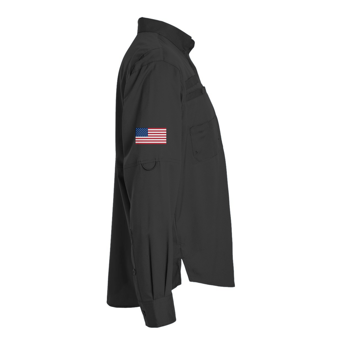 Adult Grey Duck Lacrosse Paragon Performance Fishing Shirt