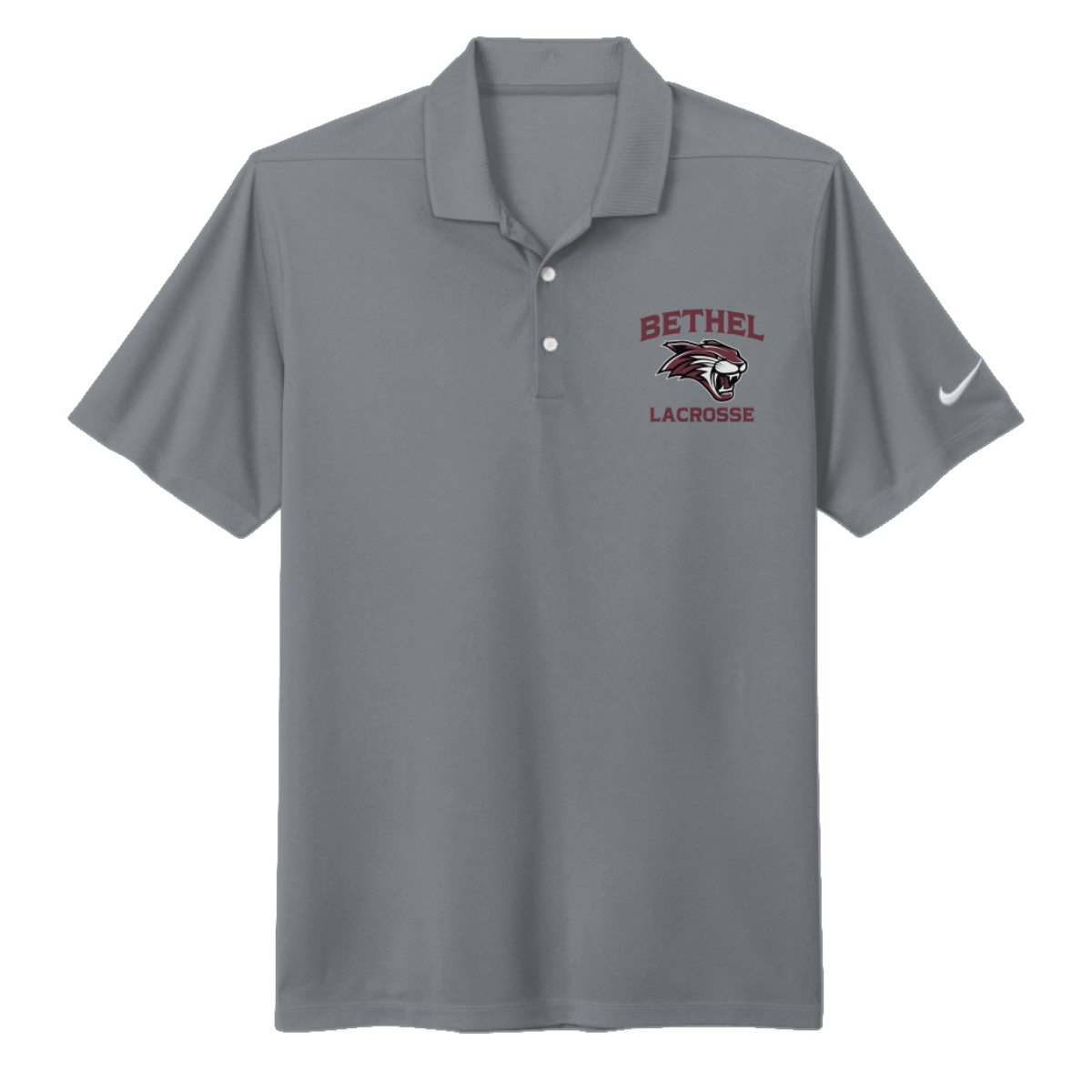 Adult Bethel Lacrosse Nike Dri-FIT Micro Pique 2.0 Polo