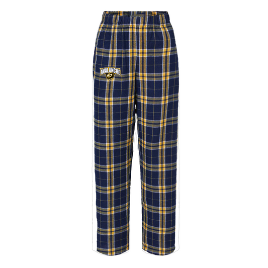 Youth North Jersey Avalanche Boxercraft Flannel Pants