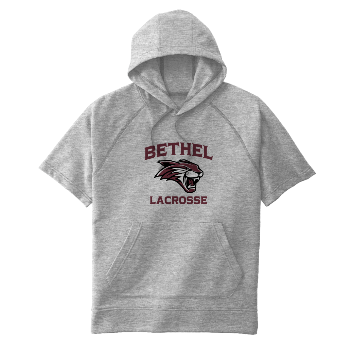 Adult Bethel Lacrosse Sport-Tek Tri-Blend SS Hoodie