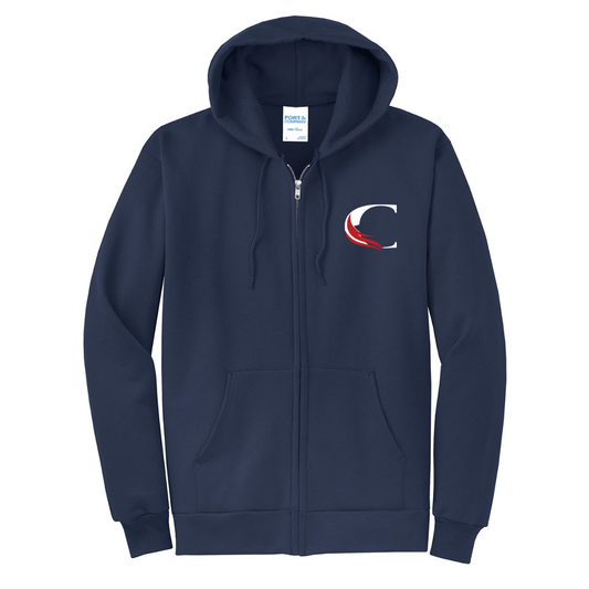 Adult CMS Port & Company Full Zip Hoodie