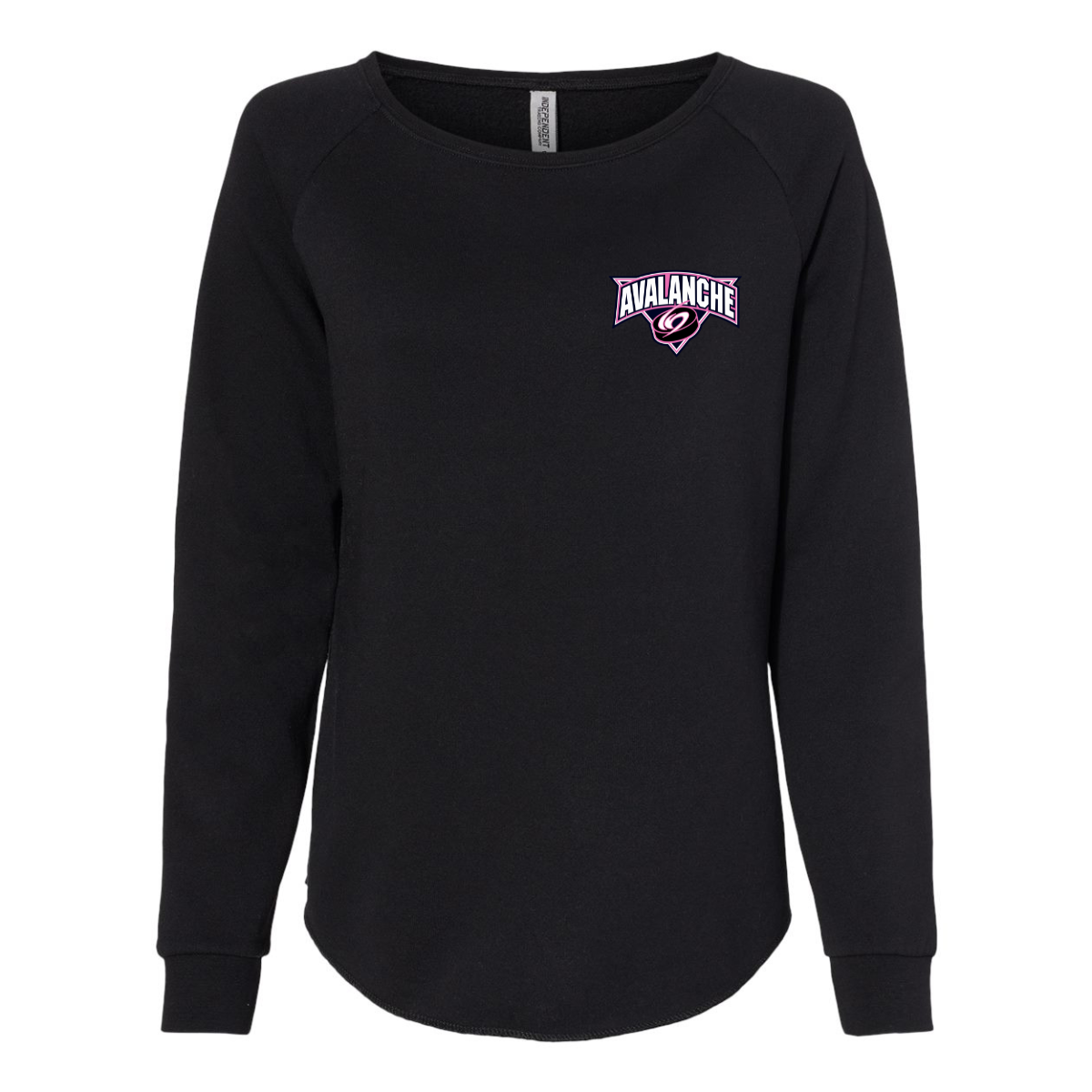 Women's North Jersey Avalanche ITC Wave Wash Crewneck Sweatshirt