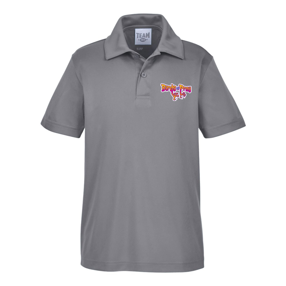 Youth Birds of Prey Team 365 Lightweight Performance Polo