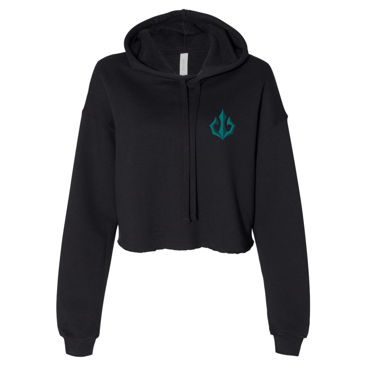 Women's Tacoma Triton Bella + Canvas Cropped Hoodie
