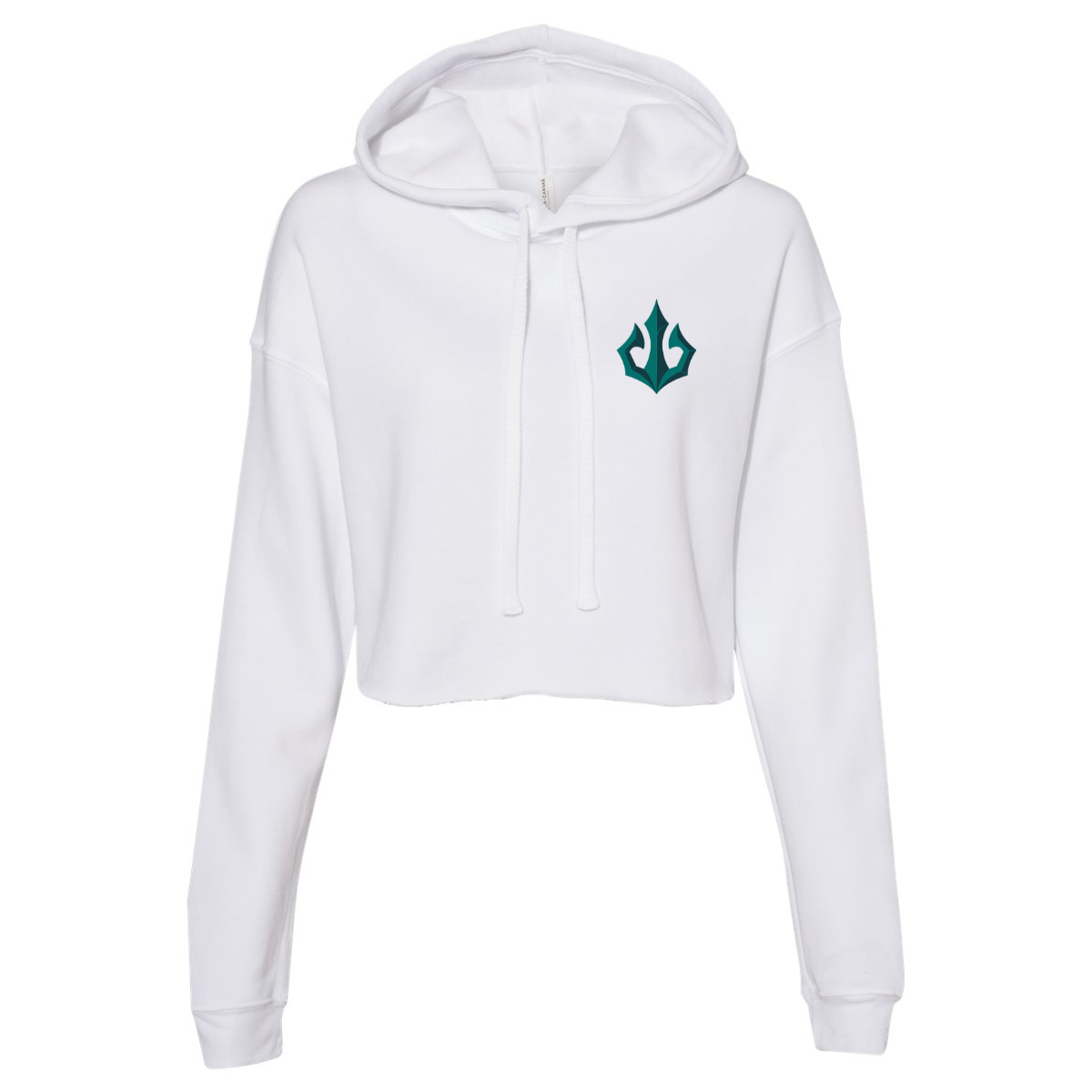 Women's Tacoma Triton Bella + Canvas Cropped Hoodie