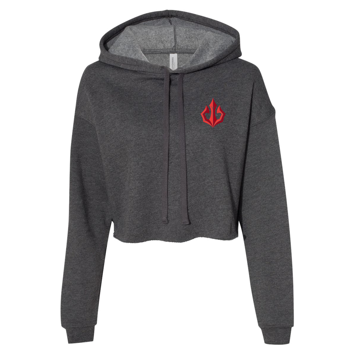 Women's Tacoma Triton Bella + Canvas Cropped Hoodie