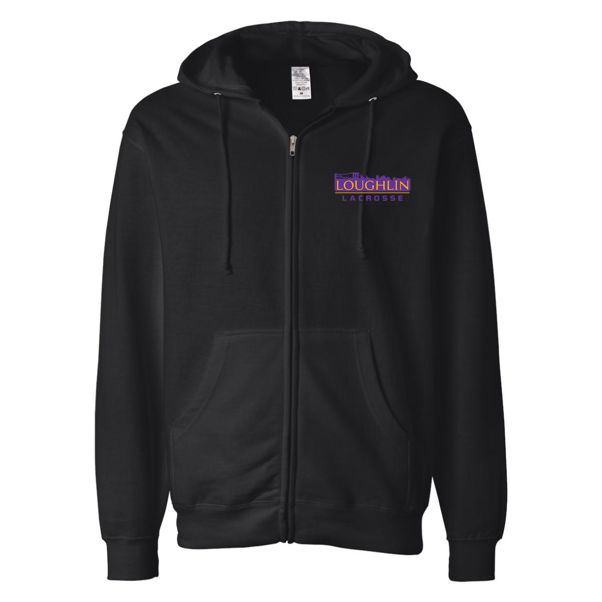 Adult BLMHS Lacrosse ITC Midweight Full-Zip Hoodie
