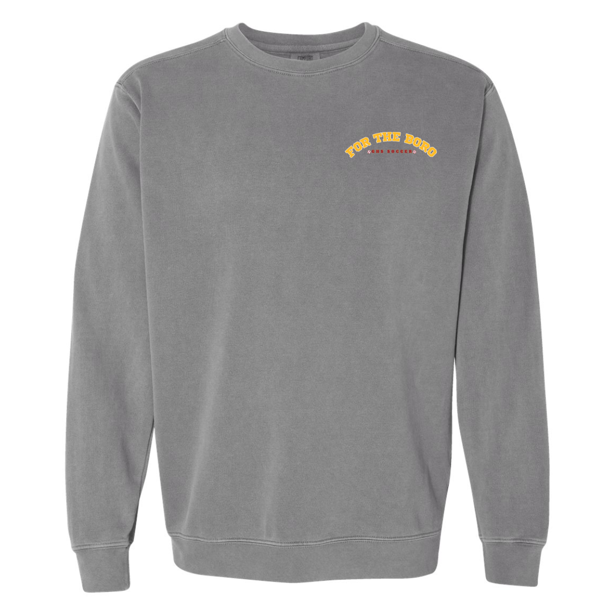 Adult Glassboro Soccer Comfort Colors Garment-Dyed Sweatshirt