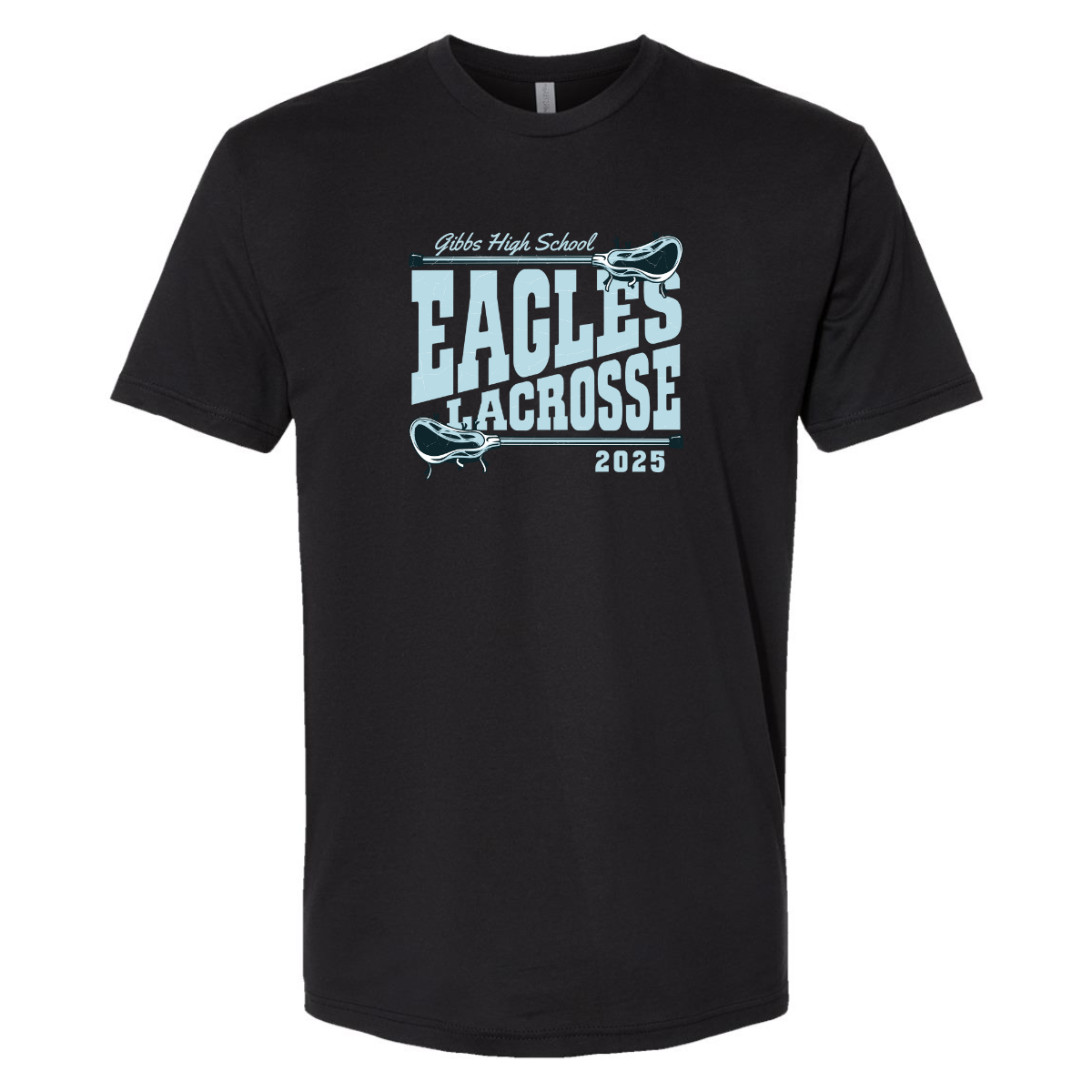 Adult Gibbs Lacrosse Next Level Cotton T-Shirt