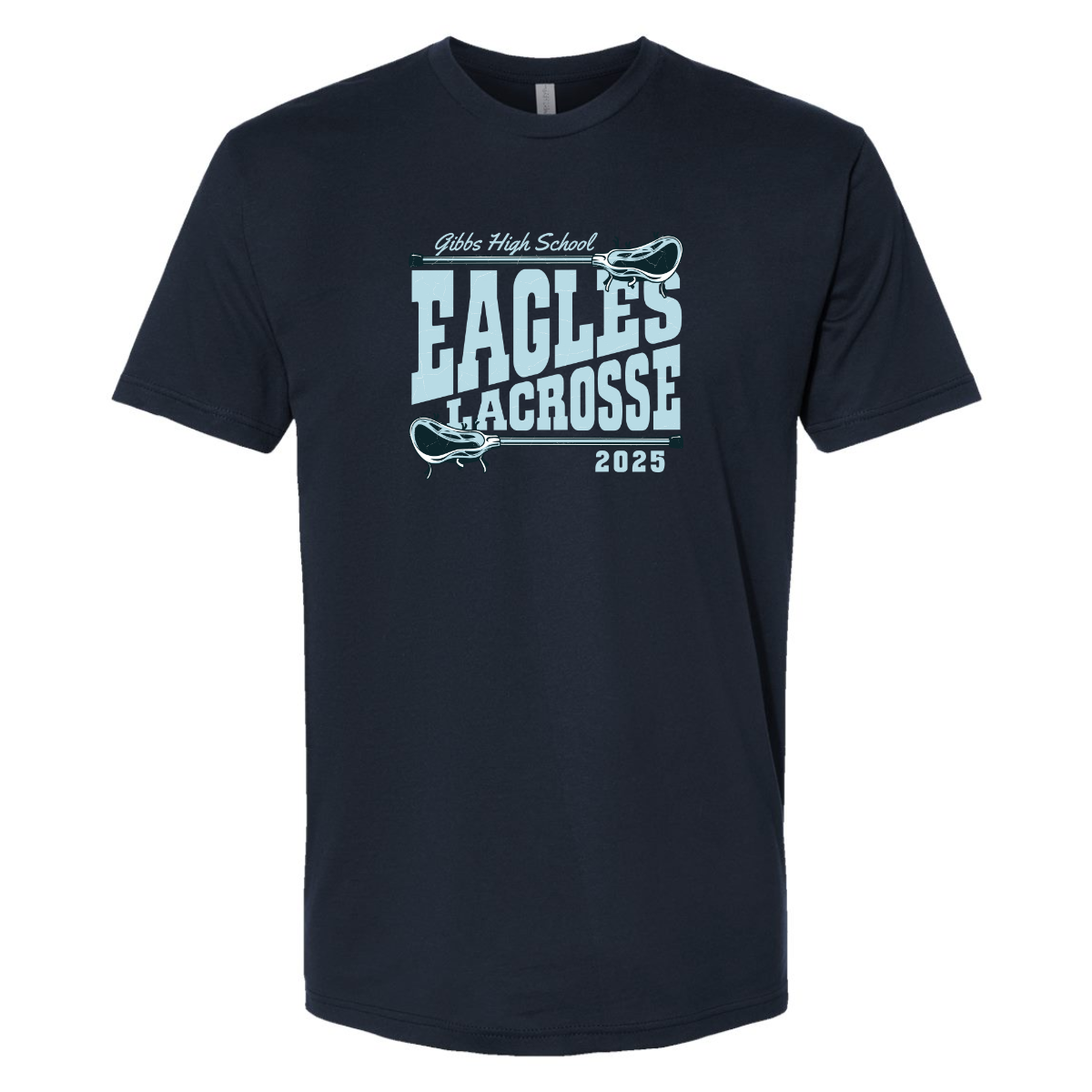 Adult Gibbs Lacrosse Next Level Cotton T-Shirt