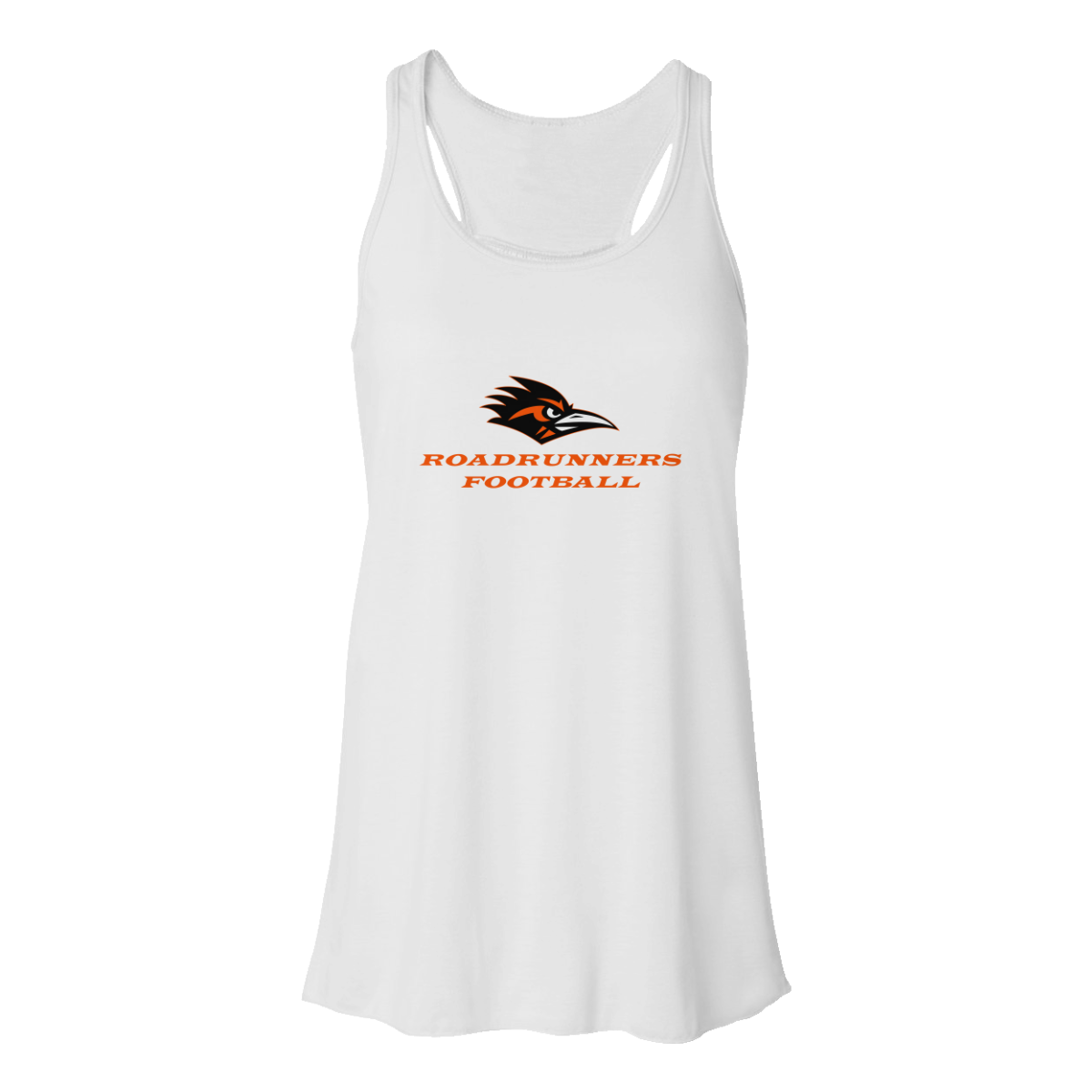 Women's Ellington Roadrunners Bella + Canvas Flowy Racerback Tank
