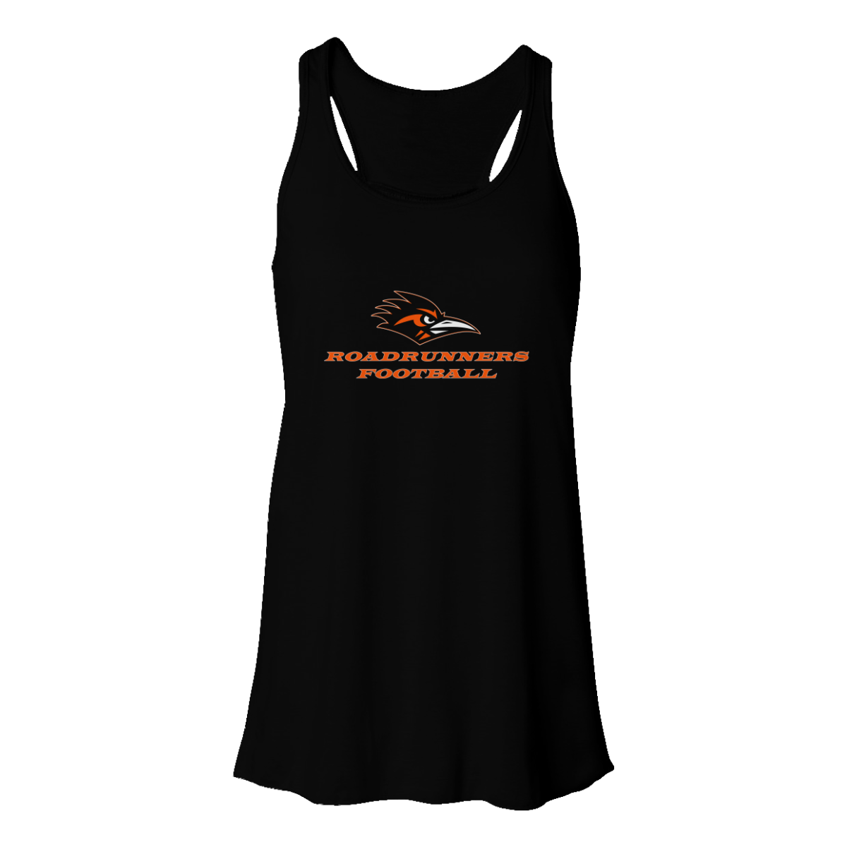 Women's Ellington Roadrunners Bella + Canvas Flowy Racerback Tank