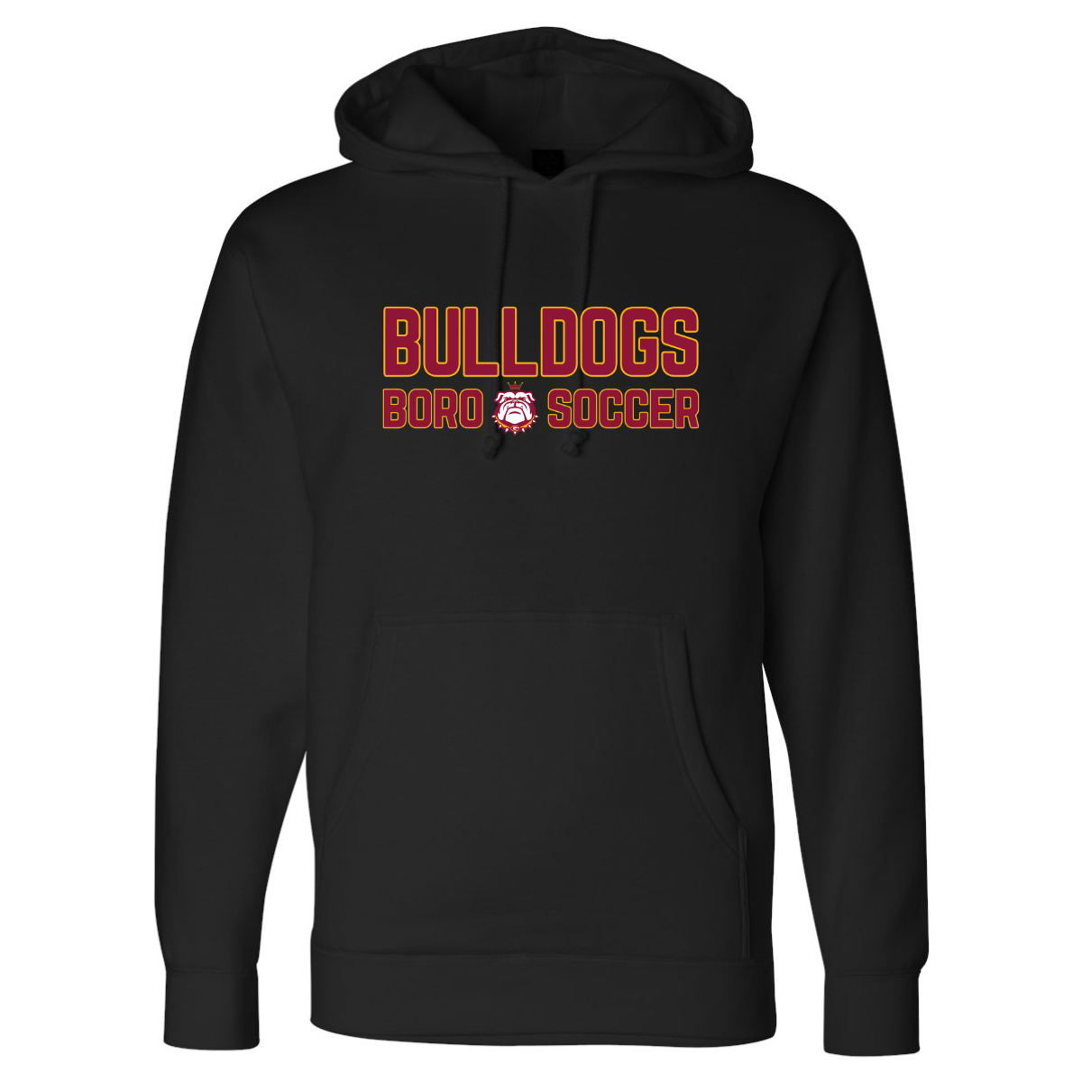 Adult Glassboro Soccer ITC Heavyweight Pullover Hoodie