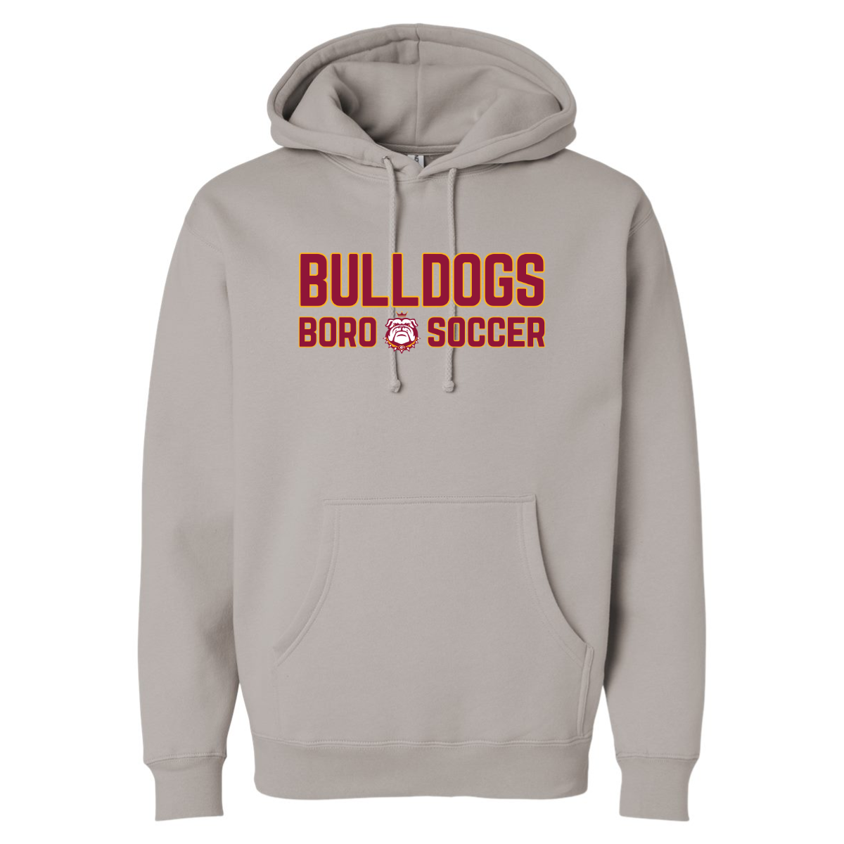 Adult Glassboro Soccer ITC Heavyweight Pullover Hoodie