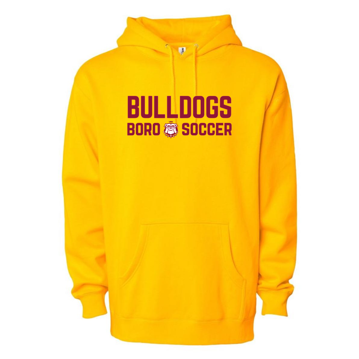Adult Glassboro Soccer ITC Heavyweight Pullover Hoodie