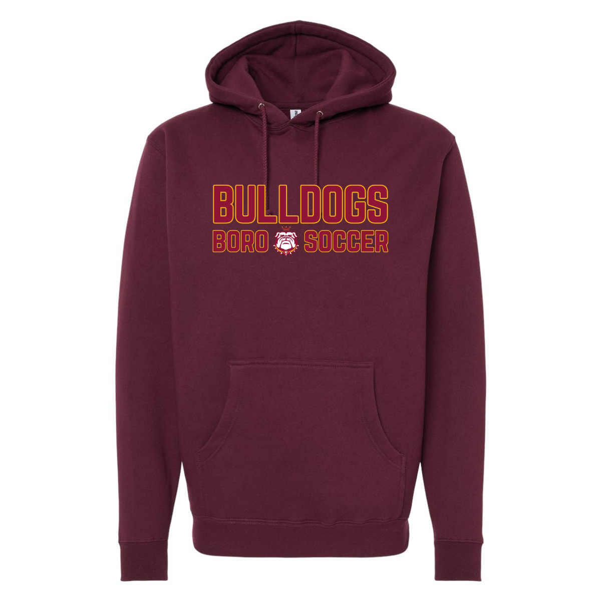 Adult Glassboro Soccer ITC Heavyweight Pullover Hoodie