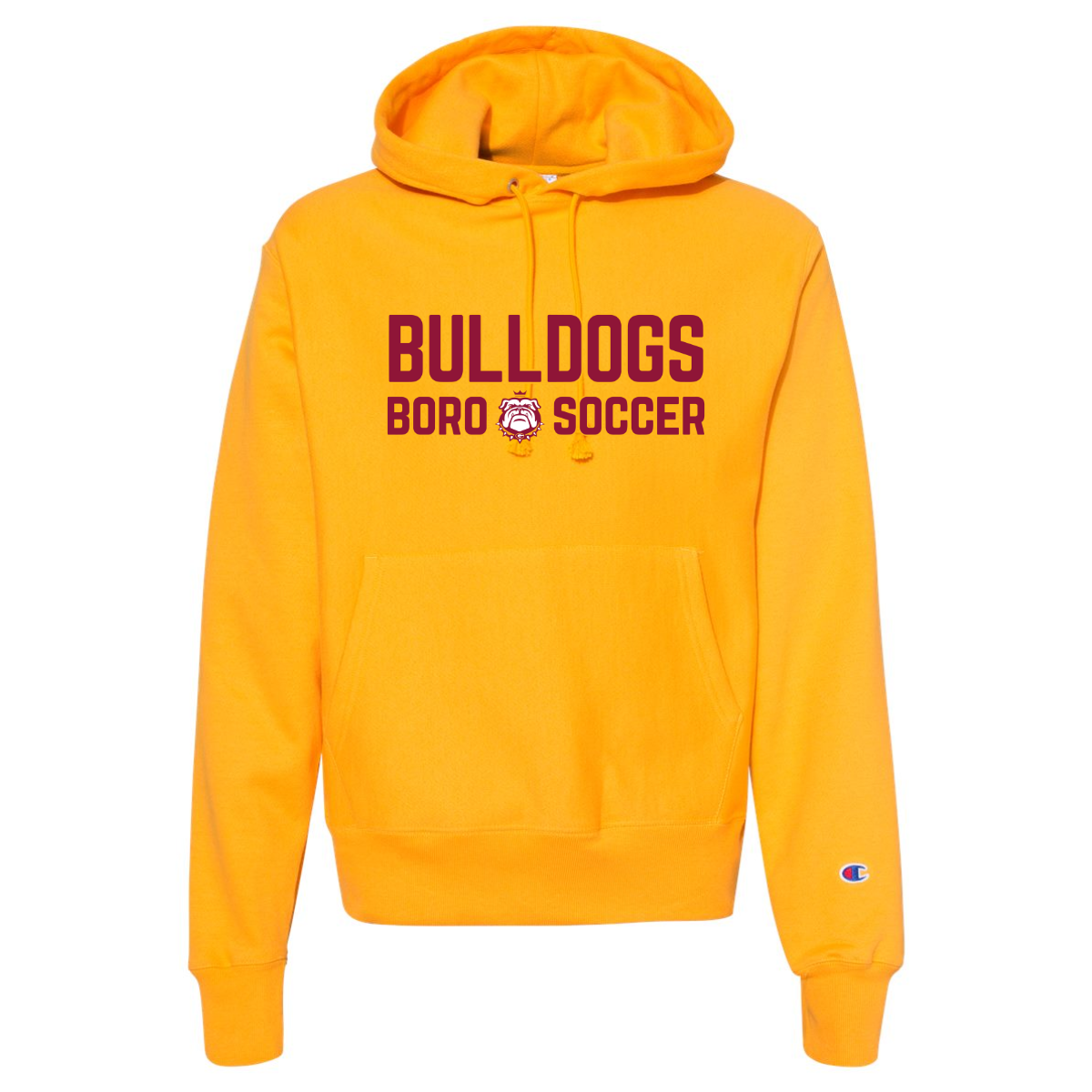 Adult Glassboro Soccer Champion Reverse Weave Hoodie