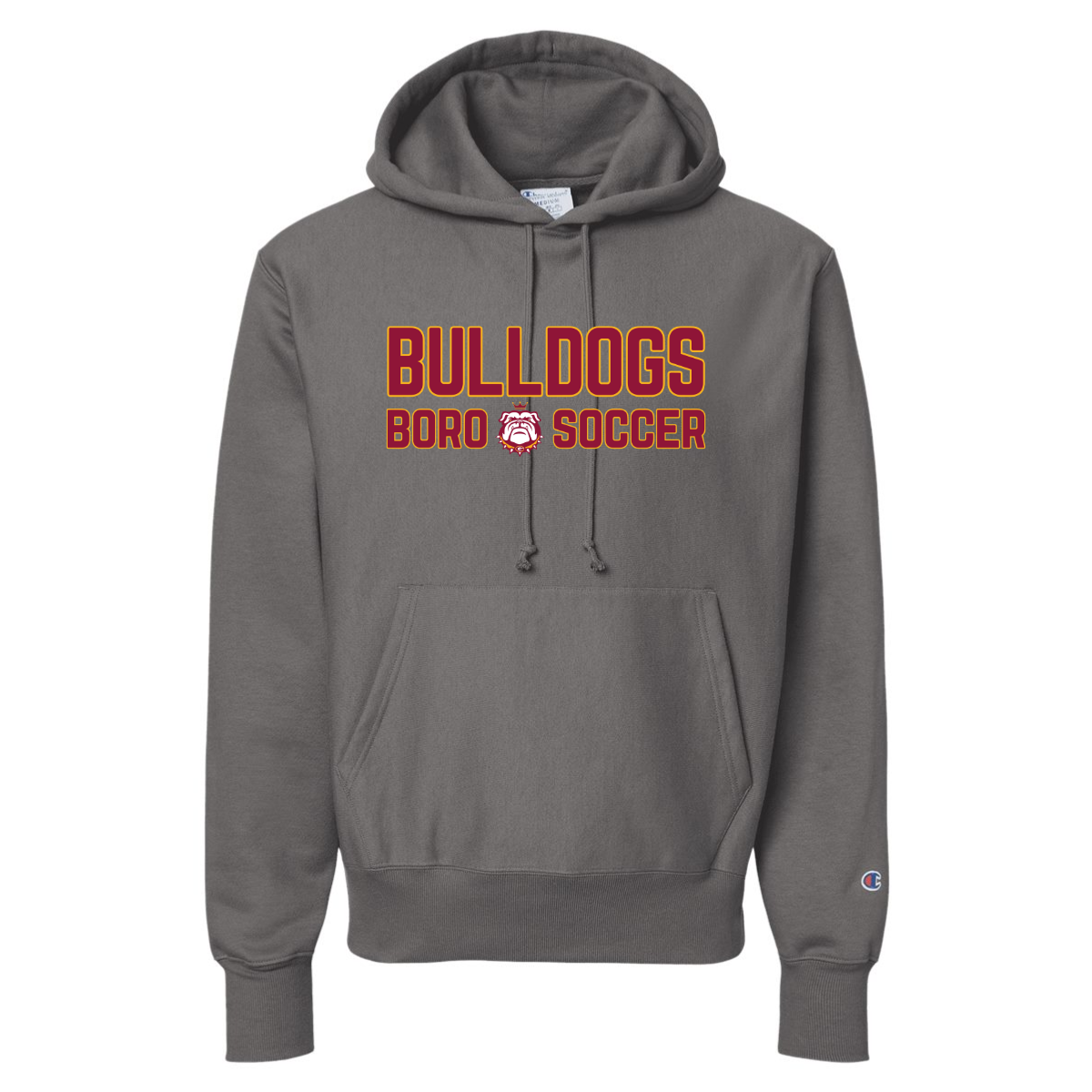 Adult Glassboro Soccer Champion Reverse Weave Hoodie