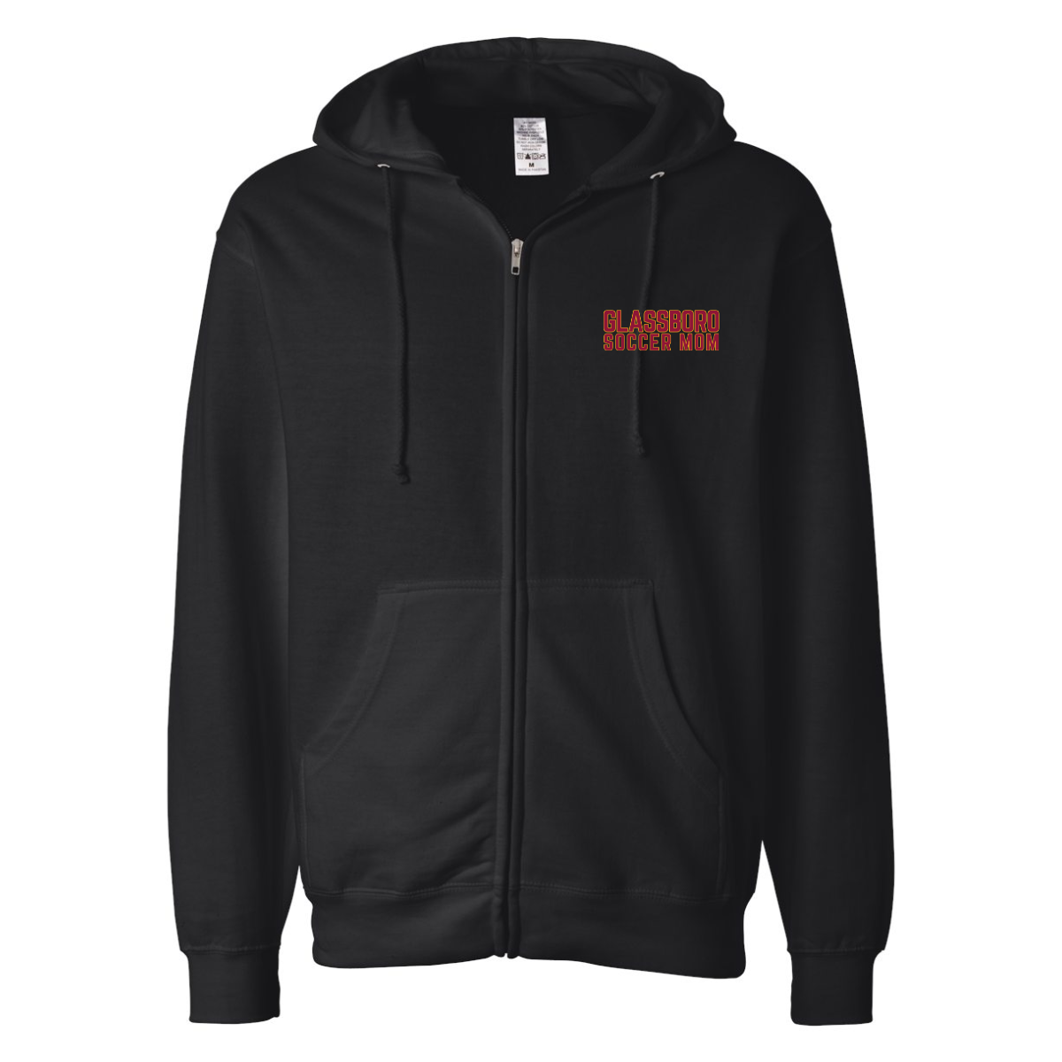Adult Glassboro Soccer ITC Midweight Full-Zip Hoodie